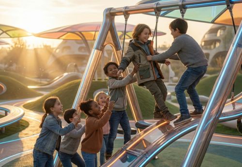 Building Friendships: How Cooperative Playgrounds Teach SEL