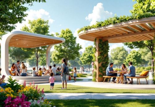 Shelter and Style: The Impact of Gazebos and Pergolas in Modern Parks