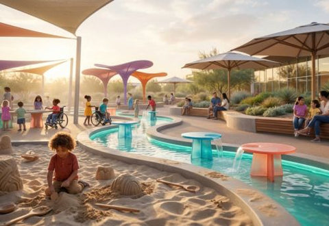 Water and Sand Play Features: A Guide to Outdoor Play Areas