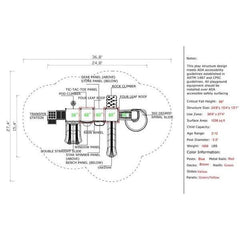 CSPD-1607 | Commercial Playground Equipment