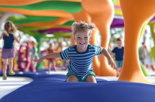 Analyzing Bouncing Equipment in Modern Playgrounds