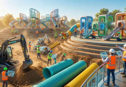 What to Consider When Installing Playgrounds in Uneven Ground