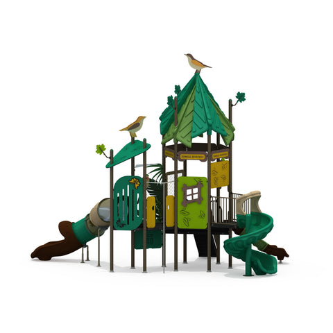 Cedar Canopy Climber | Commercial Playground Equipment