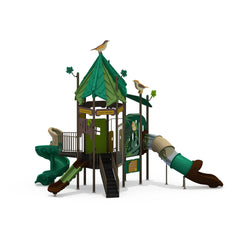 Cedar Canopy Climber | Commercial Playground Equipment