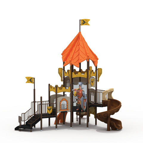 Crownspire Slide Castle | Commercial Playground Equipment