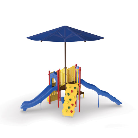 Timber Glen with Shade UPLAY-042 | Commercial Playground Equipment