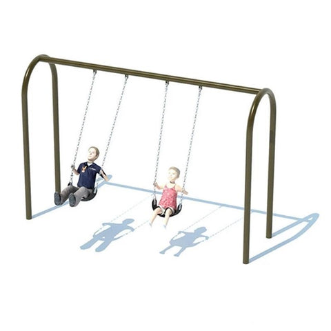 3.5” ARCH SWING FRAME (8’) - 1 BAY